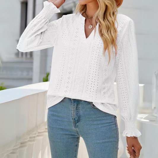 Adrienne | Blusa de invierno atemporal y con estilo